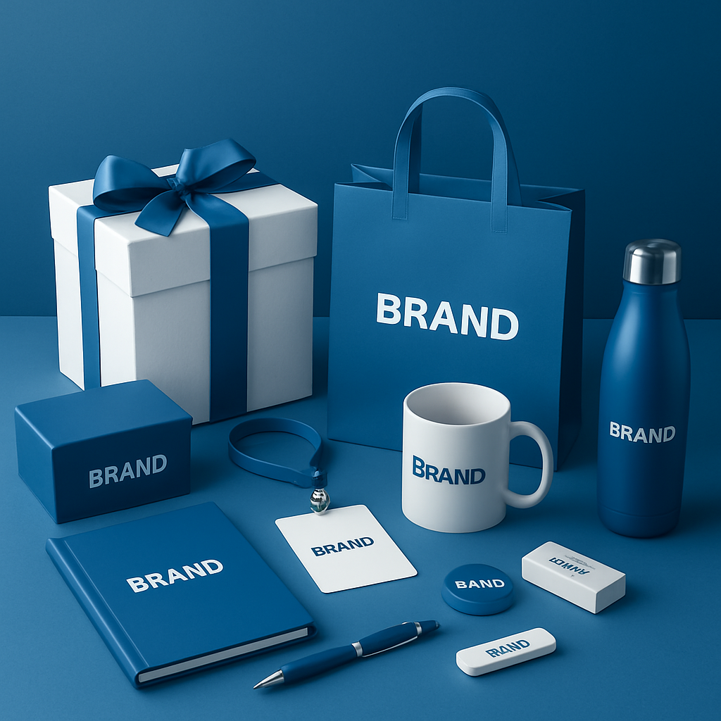 Objets personnalisés — Salon professionnel